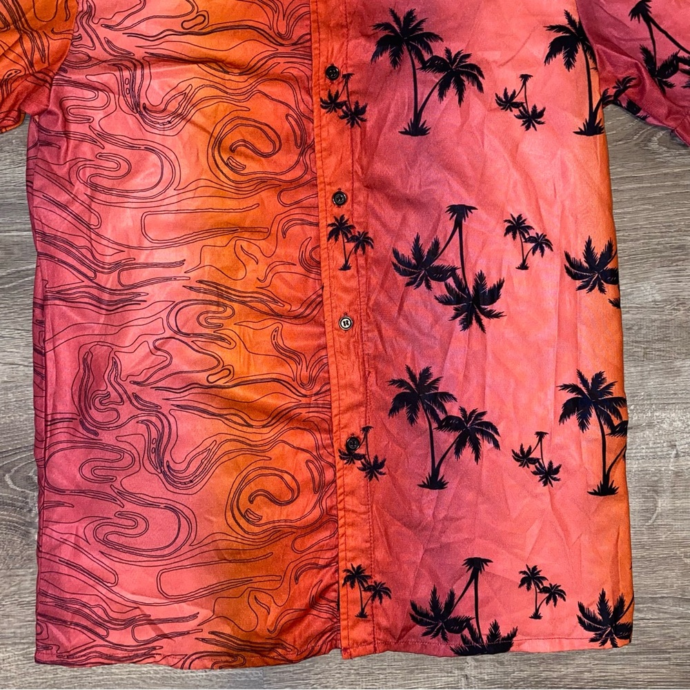 ASOS Splice Design Shirt - Picture 3 of 4